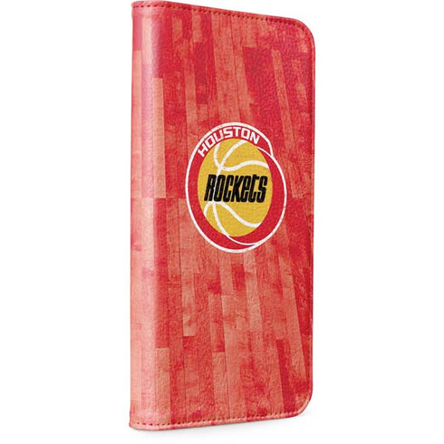 NBA Houston Rockets Hardwood Classics iPhone 15 Pro Folio Case